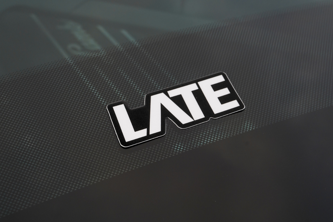 LATE Sticker